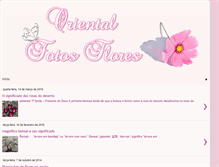 Tablet Screenshot of orientalfotosflores.com.br